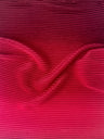Pleated Knit Red Ombre