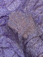 Lavender Bugle Beaded Stretch Mesh