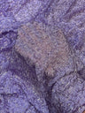 Lavender Bugle Beaded Stretch Mesh