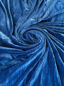 Stretch Velvet Blue Sapphire