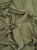 Cotton Jersey Knit Army Green