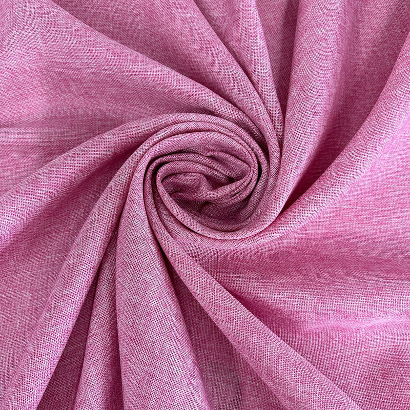 Baby Pink Faux Linen