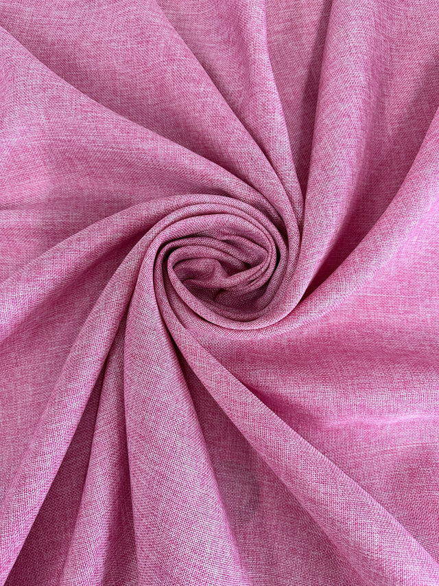Baby Pink Faux Linen