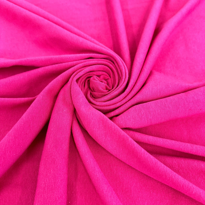Fuchsia Cotton Jersey Knit