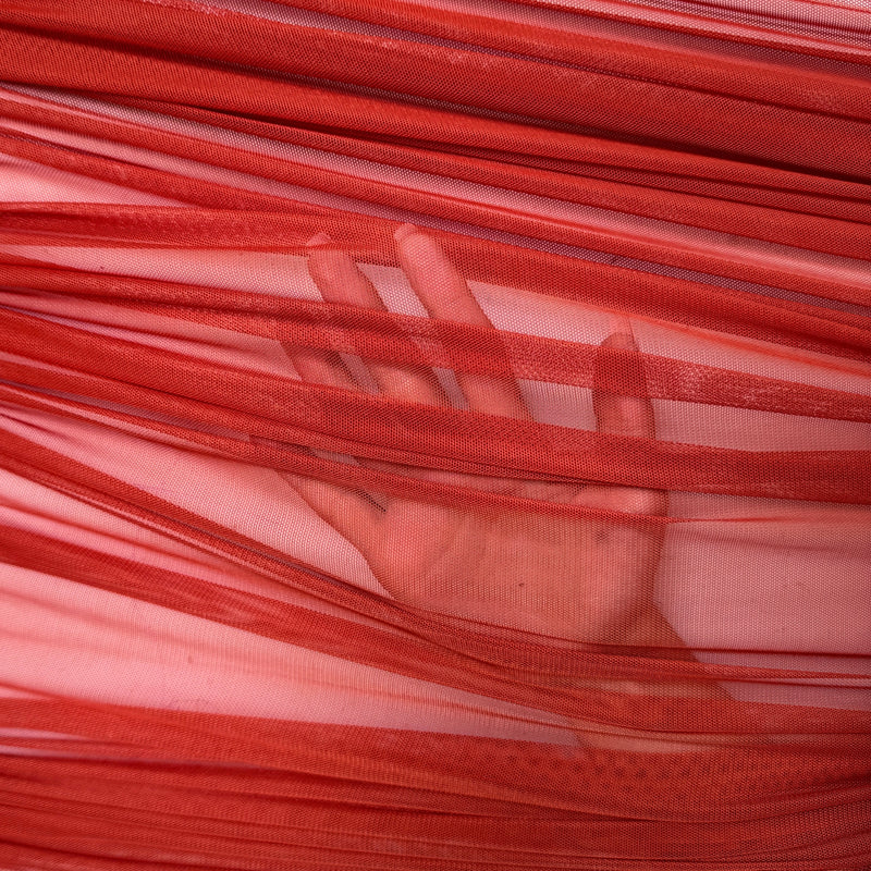 Rust 4-Way Stretch Power Mesh