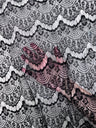 Black French Chantilly Floral Lace