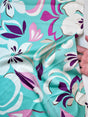 Printed Satin Sage Floral