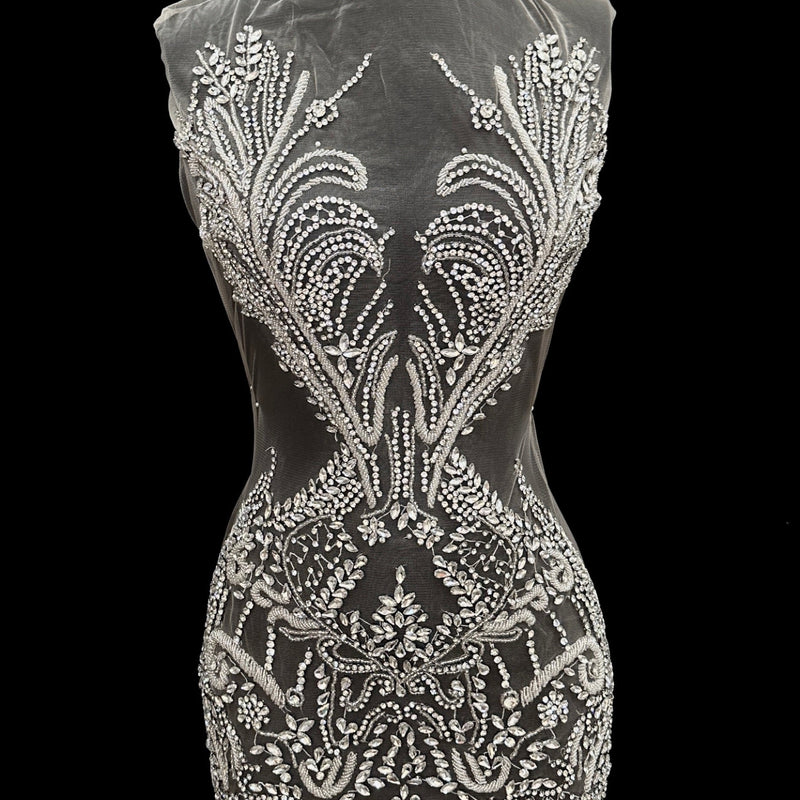 Rhinestone Bodice Applique