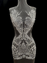 Rhinestone Bodice Applique
