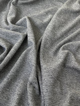 Rhinestone Beaded Knit Gray