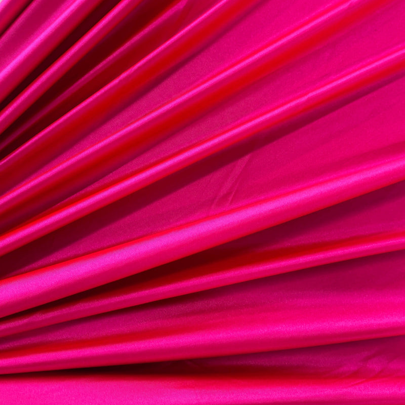 Shiny Nylon Spandex Fuchsia Neon