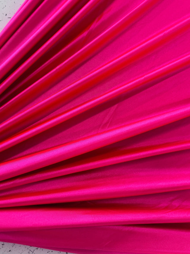 Shiny Nylon Spandex Fuchsia Neon