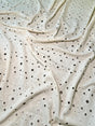 Ivory 4-Way Stretch Eyelet Knit