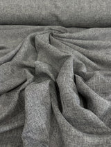 Gray Faux Linen