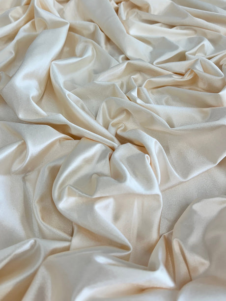 Shiny Nylon Spandex Cream