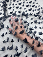 Black 3D Butterfly Lace