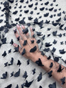 Black 3D Butterfly Lace
