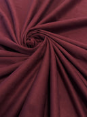 Burgundy 4-Way Stretch Techno Suede
