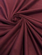 Burgundy 4-Way Stretch Techno Suede