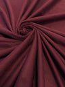 Burgundy 4-Way Stretch Techno Suede