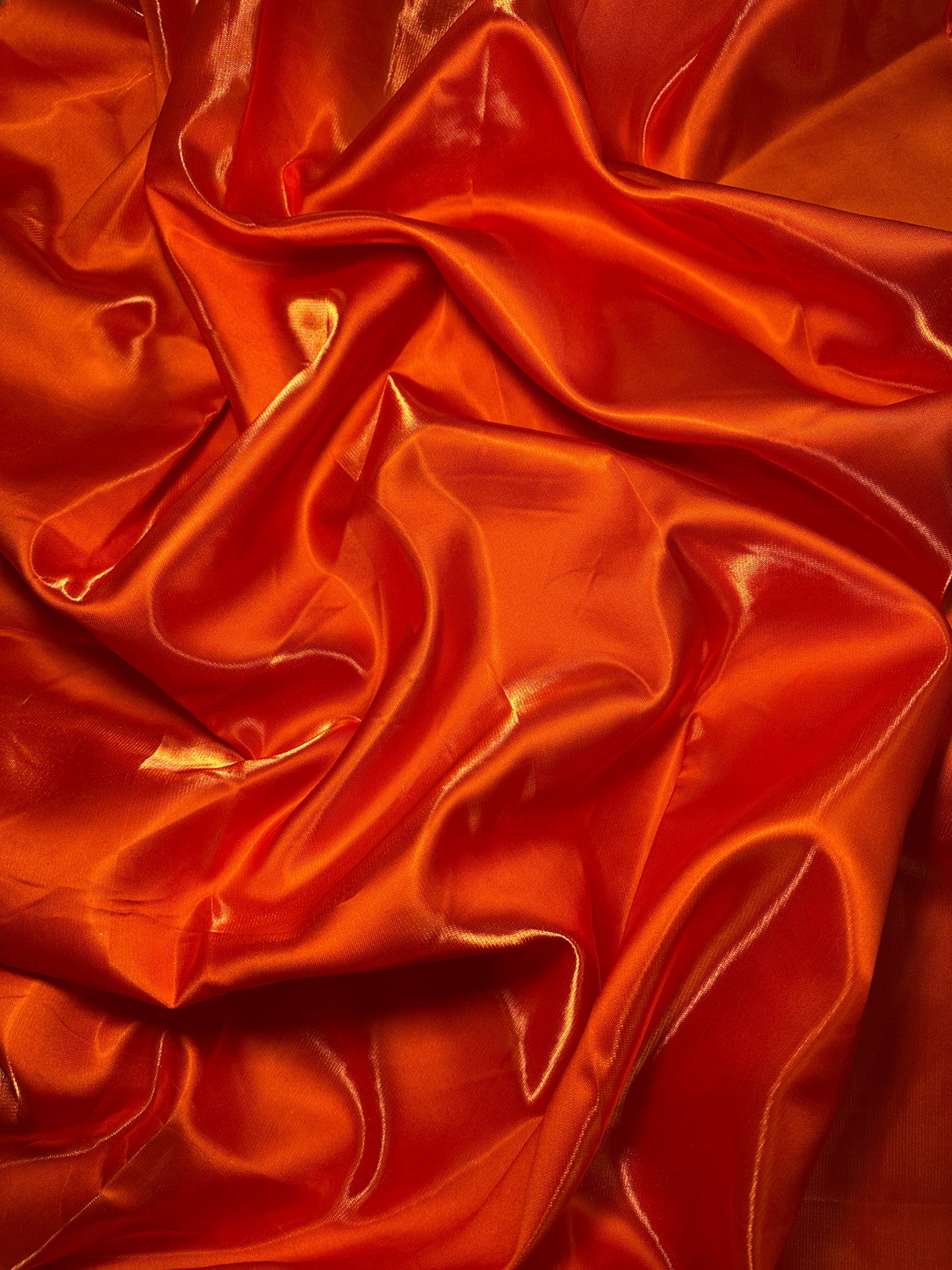 Liquid Bridal Satin Orange