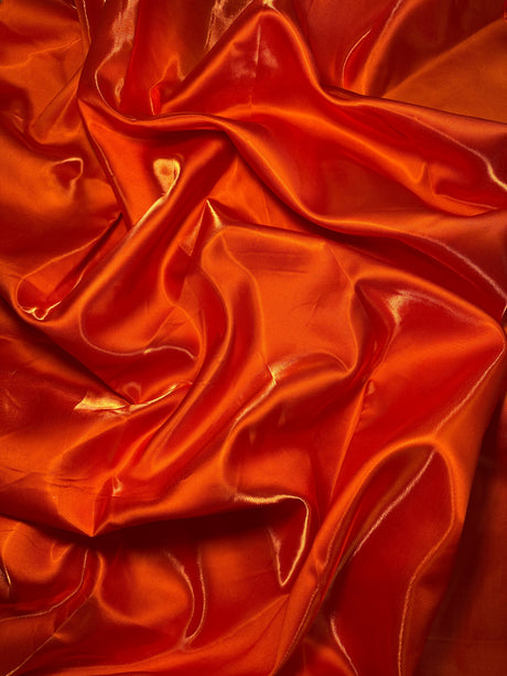Liquid Bridal Satin Orange