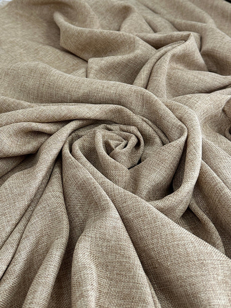 Faux Linen Sand