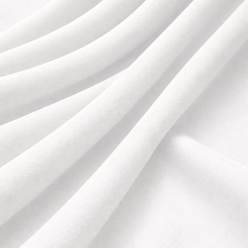 Stretch Twill Denim Look Off White