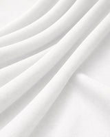 Stretch Twill Denim Look Off White
