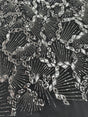 Silver Art Deco Mirror Sequin Lace