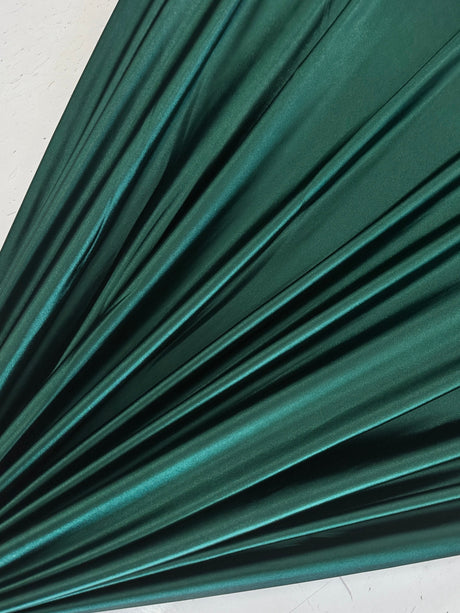Shiny Nylon Spandex Hunter Green