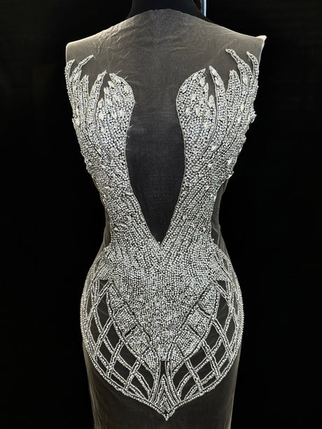 Rhinestone Bodice Applique