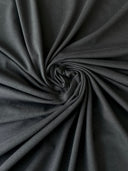 Black Cotton Jersey Knit