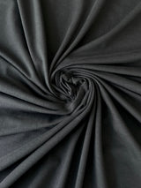 Black Cotton Jersey Knit