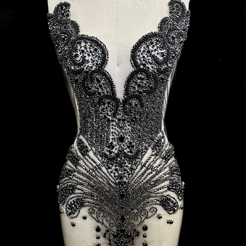 Rhinestone Bodice Applique