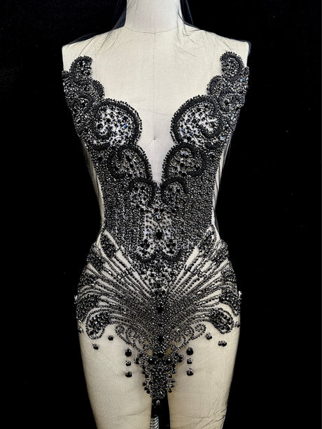 Rhinestone Bodice Applique