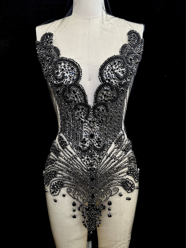 Rhinestone Bodice Applique