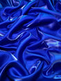 Royal Blue Liquid Bridal Satin