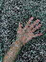 Stretch Beaded Sequin Lace Green-Silver