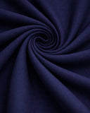 Stretch Twill Denim Look Navy Blue