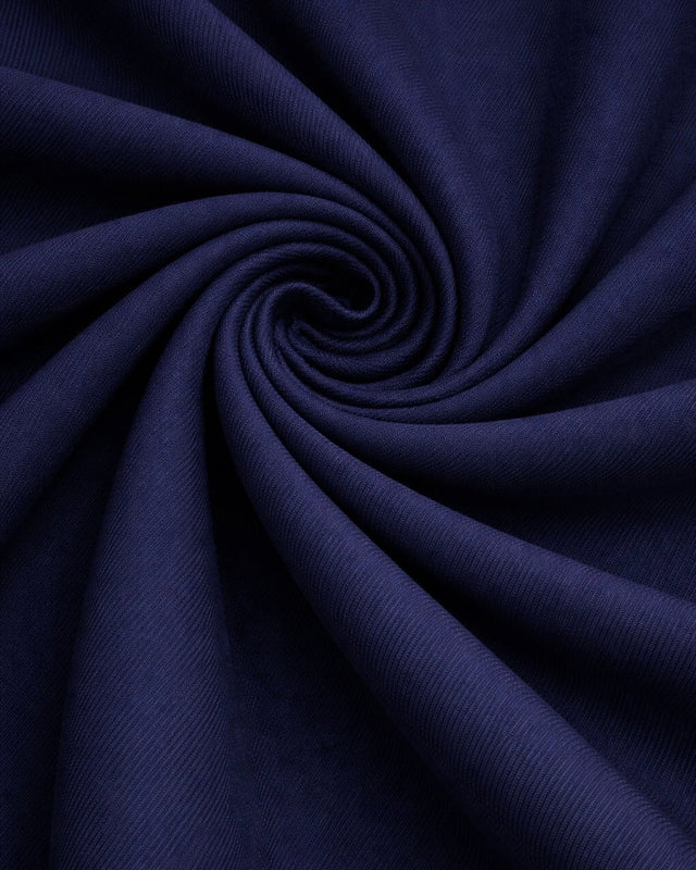 Stretch Twill Denim Look Navy Blue