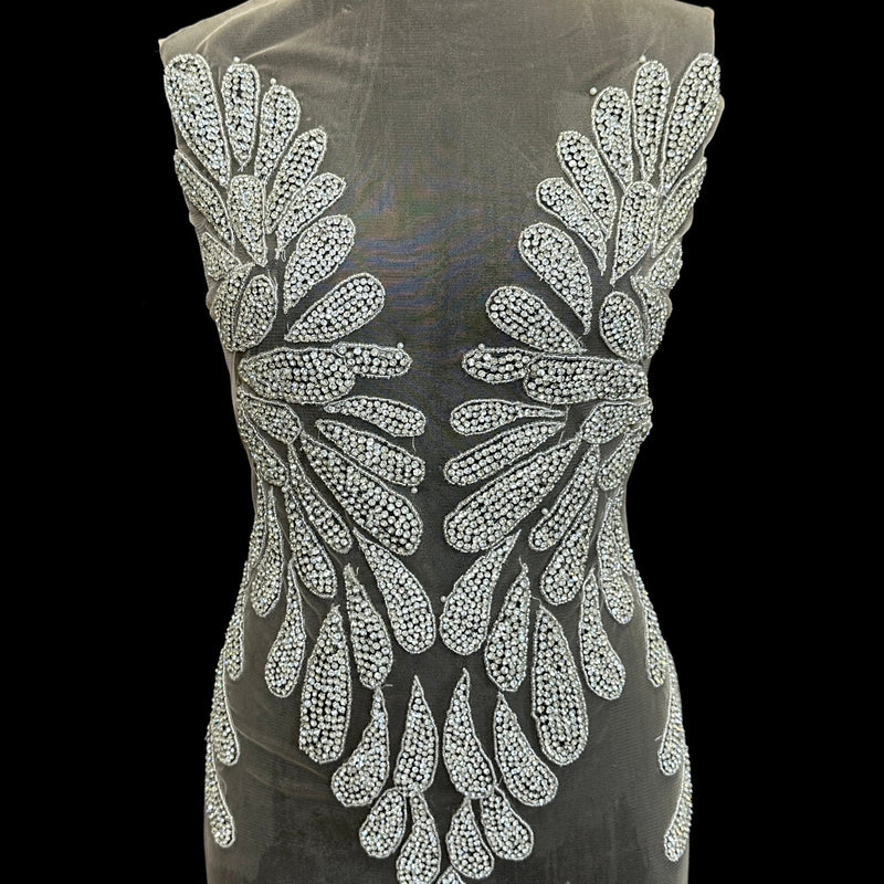 Rhinestone Bodice Applique