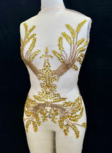 Rhinestone Bodice Applique
