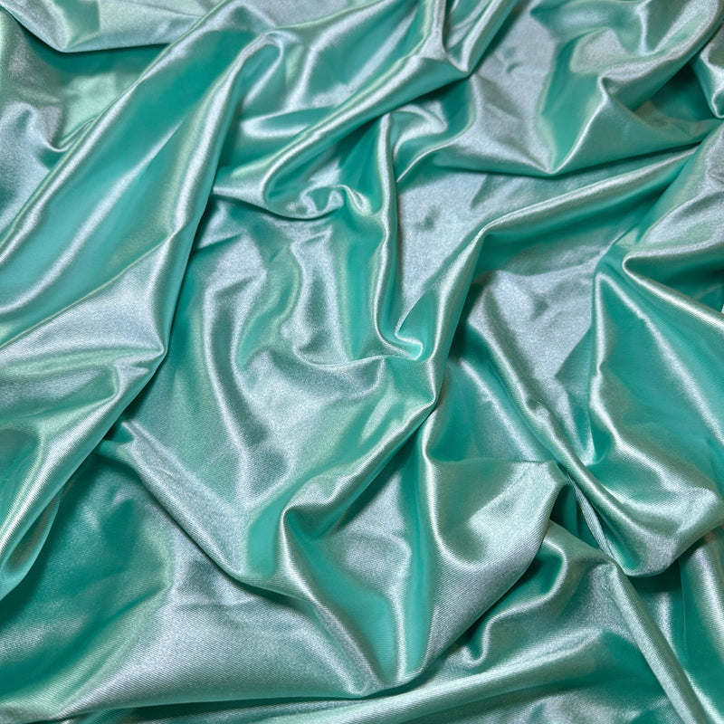 Shiny Nylon Spandex Mint
