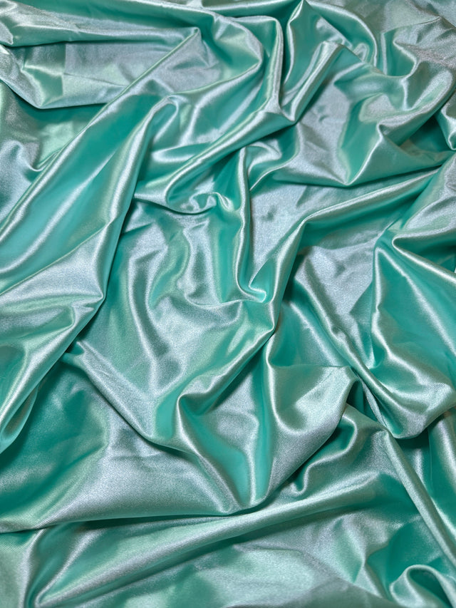 Shiny Nylon Spandex Mint