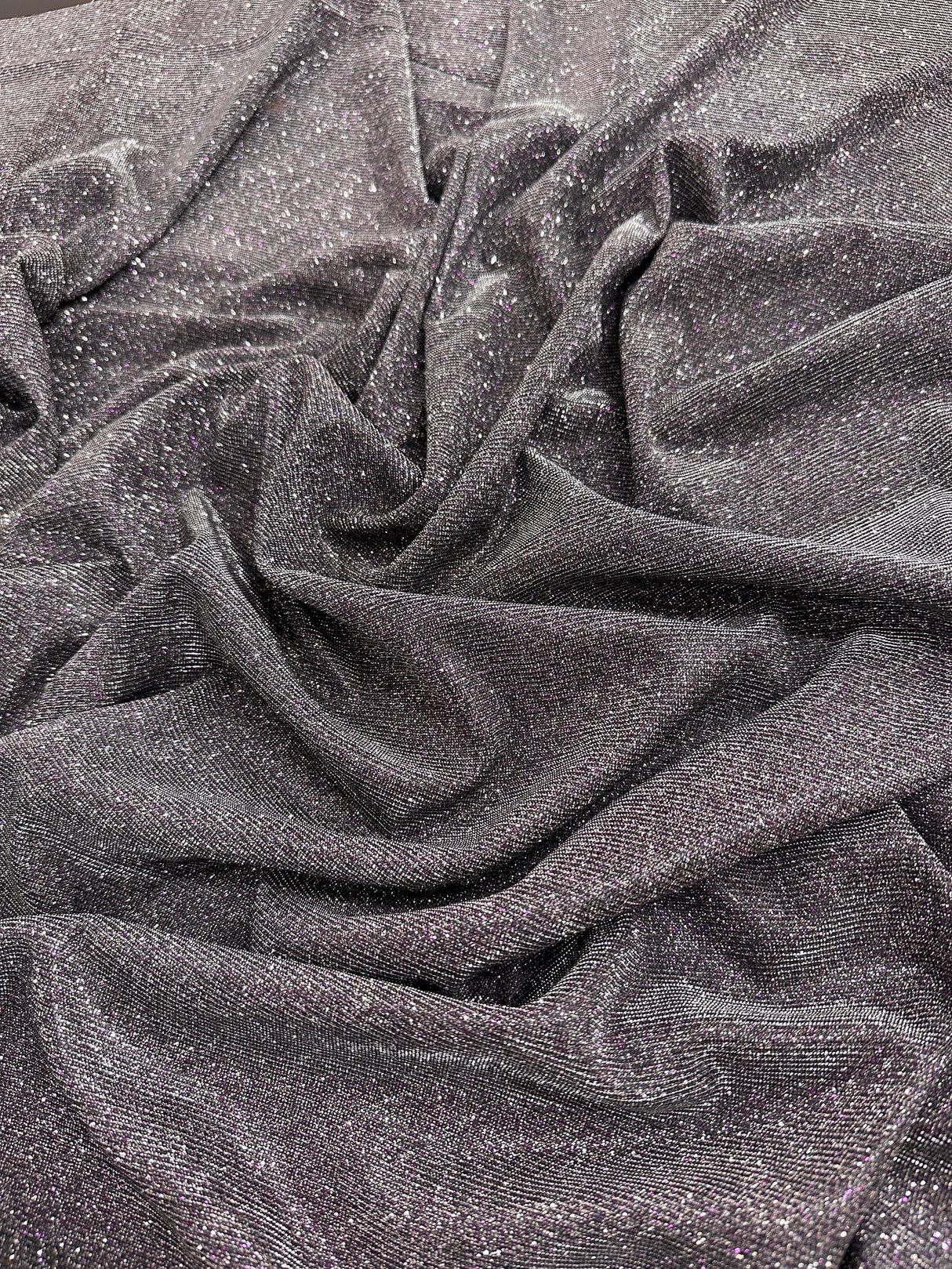 Stretch Metallic Lurex Knit