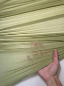 4 Way Stretch Power Mesh Olive Green