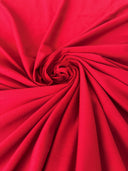 Stretch Cotton Jersey Knit Red