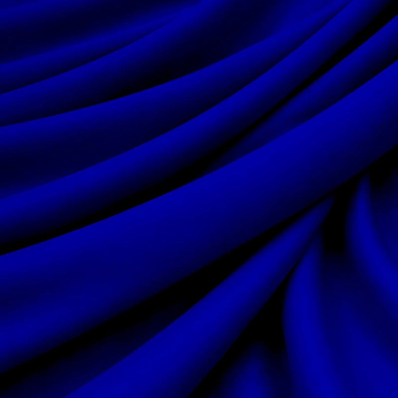 Royal Blue Pongee Lining
