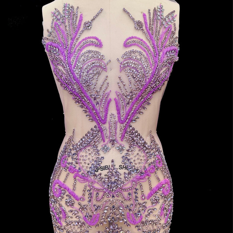 Rhinestone Bodice Applique